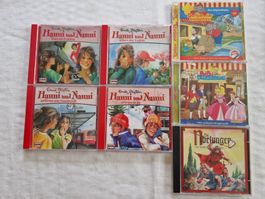 7× Kinder-CD's Hanni und Nanni, Benjamin Blümchen, Bibi