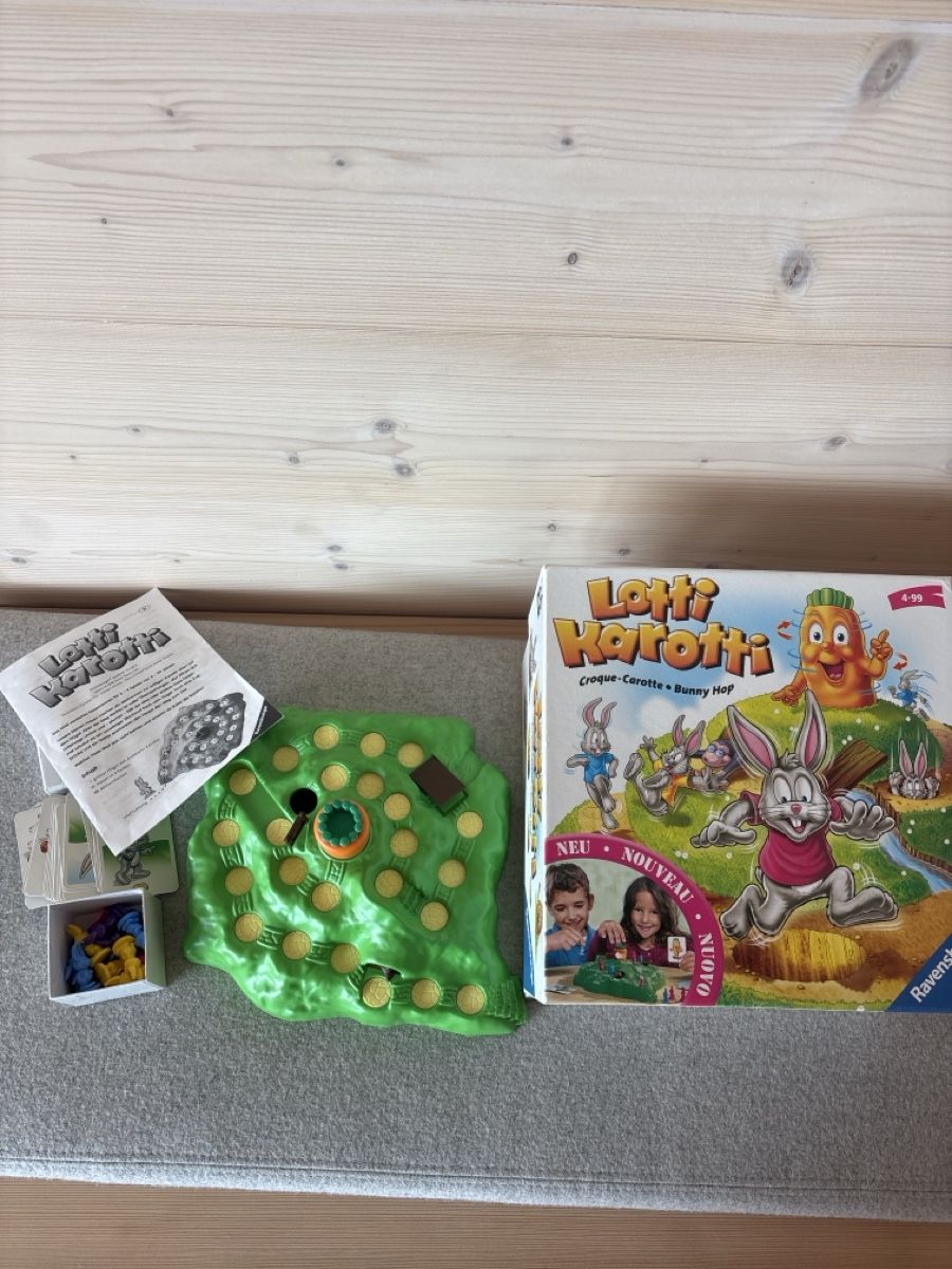 Ravensburger Spiele: Lotti Karotti Brettspiel Ravensburger  – Gebraucht aus Pany von stuf3