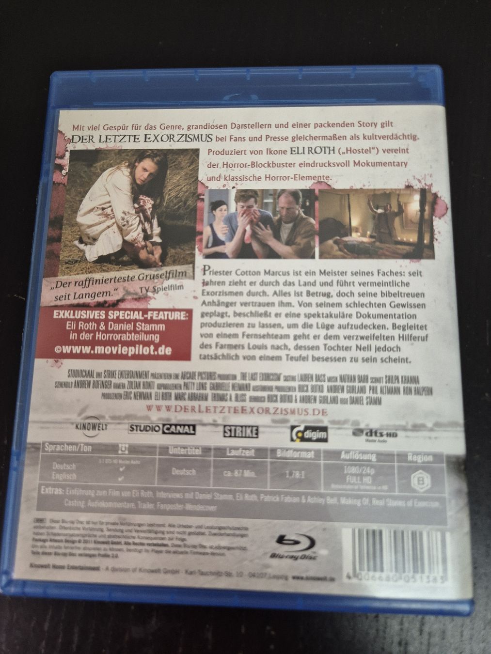 Tutti i DVDs: Der Letzte Exorzismus – Usato da Wald ZH venduto da _Hotarubi_ 1