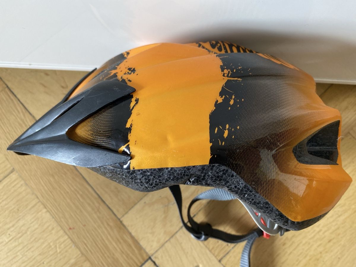 Helme: SuvaLiv Velohelm, M82 Crackerjack, Orange/Schwarz! – Gebraucht aus Zürich von snaut 3