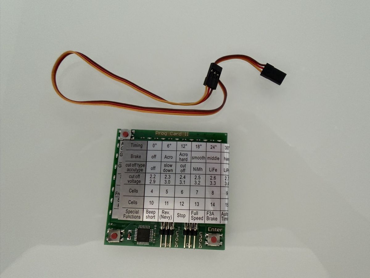 Unità & Adattatore: ESC Sunrise Model ICE 150A + Prog Card II – Usato da Sementina venduto da Delbi 5