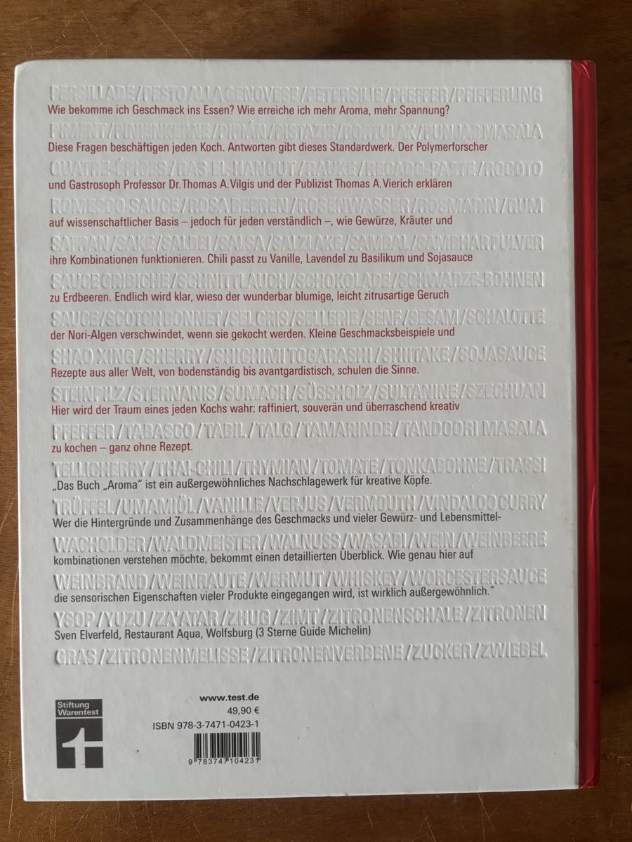 Libri: Aroma: Die Kunst des Würzens – Usato da Zürich venduto da WWehrle 2