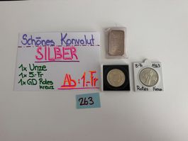 Schönes Konvolut SILBER!