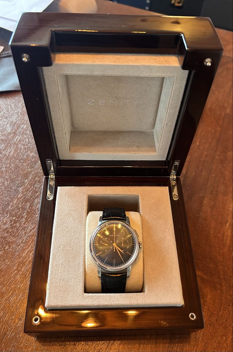 Zenith Orologi: Zénith Elite chronographe classic – Usato da Châtillon FR venduto da xwillow 3