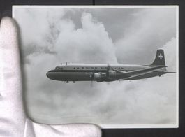 Fotografie Flugzeug Douglas DC-6B der Sw