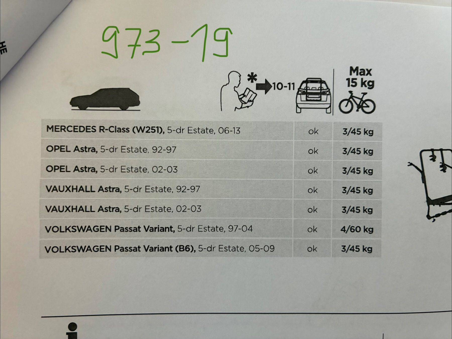 Travi: Fahrradträger Thule Backpac 973 – Usato da Zürich venduto da Silimaan 3