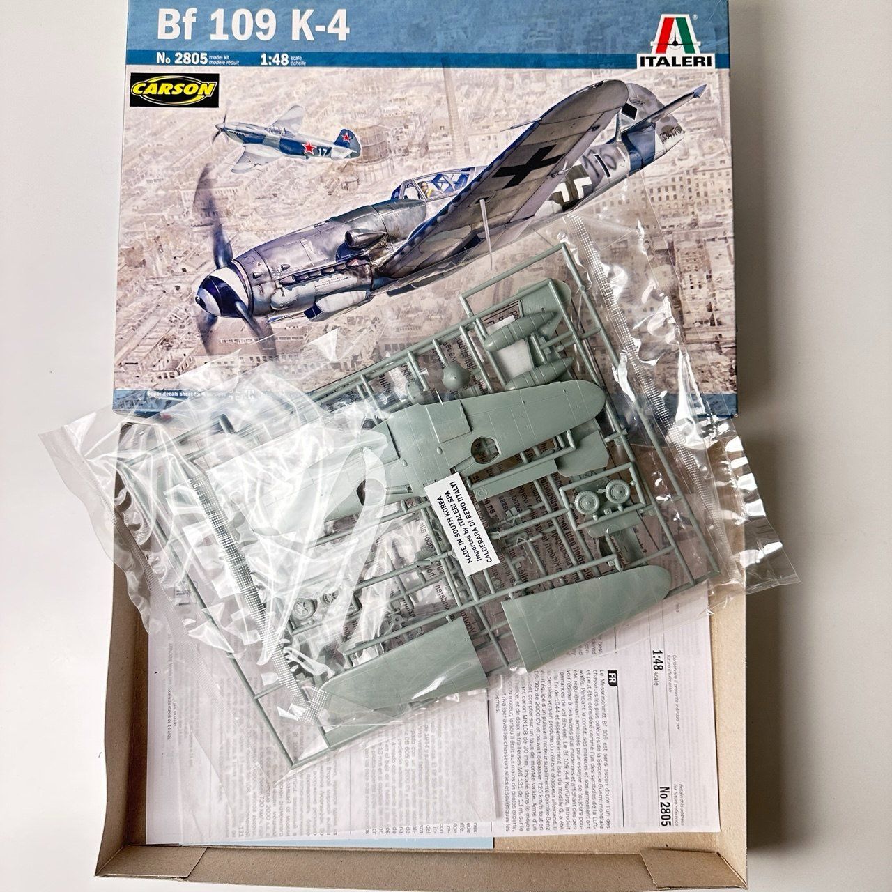 Italeri Kit di modellismo & Modellini statici: Italeri Bf 109 K-4 1/48 – Nuovo (secondo la descrizione) da Dietikon venduto da Berin64 2