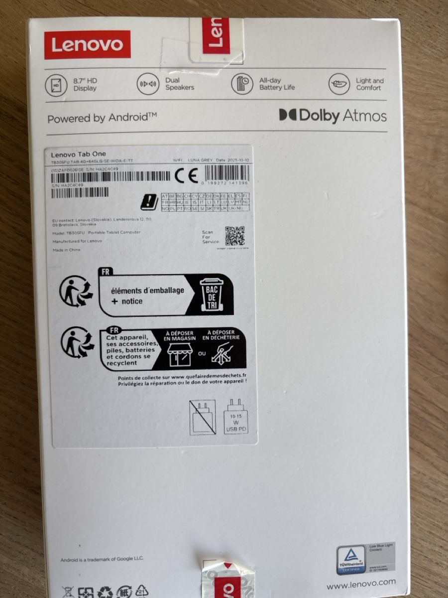 Lenovo Tablet PC: Tablette Lenovo Tab One – Nuovo (secondo la descrizione) da Biel/Bienne. venduto da CUISTO1978 4