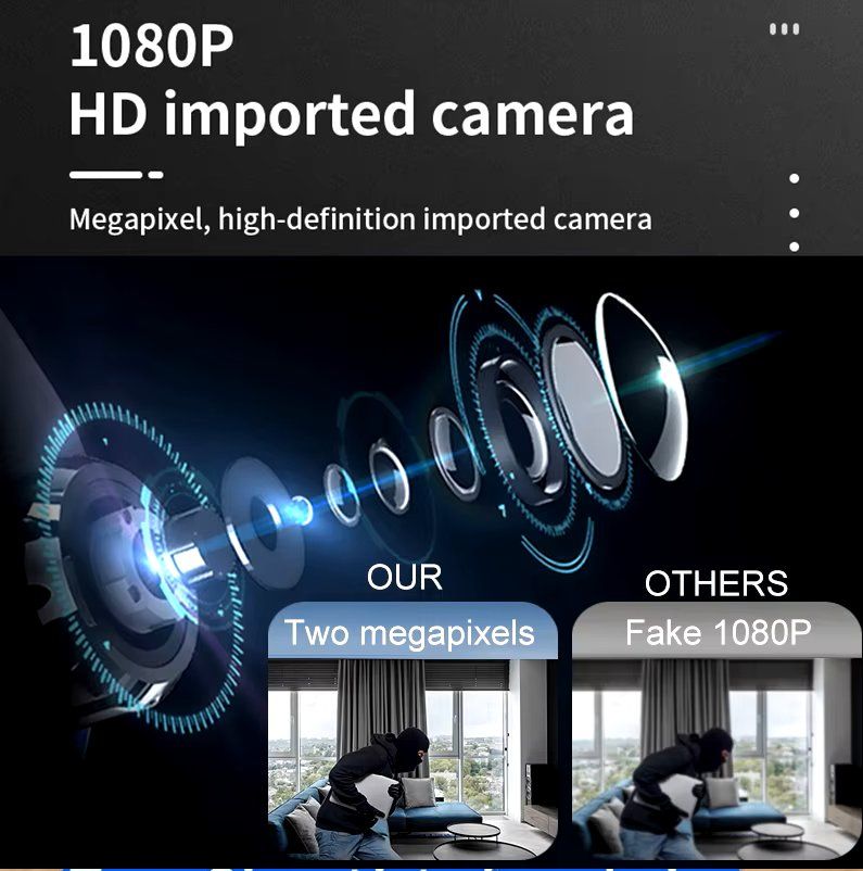 Videocamere: Mini Kamera Wireless Smart HDQ15 Nachtsicht 1080P – Nuovo e nell'imballaggio originale da Zuchwil venduto da Beppe_25.3 5