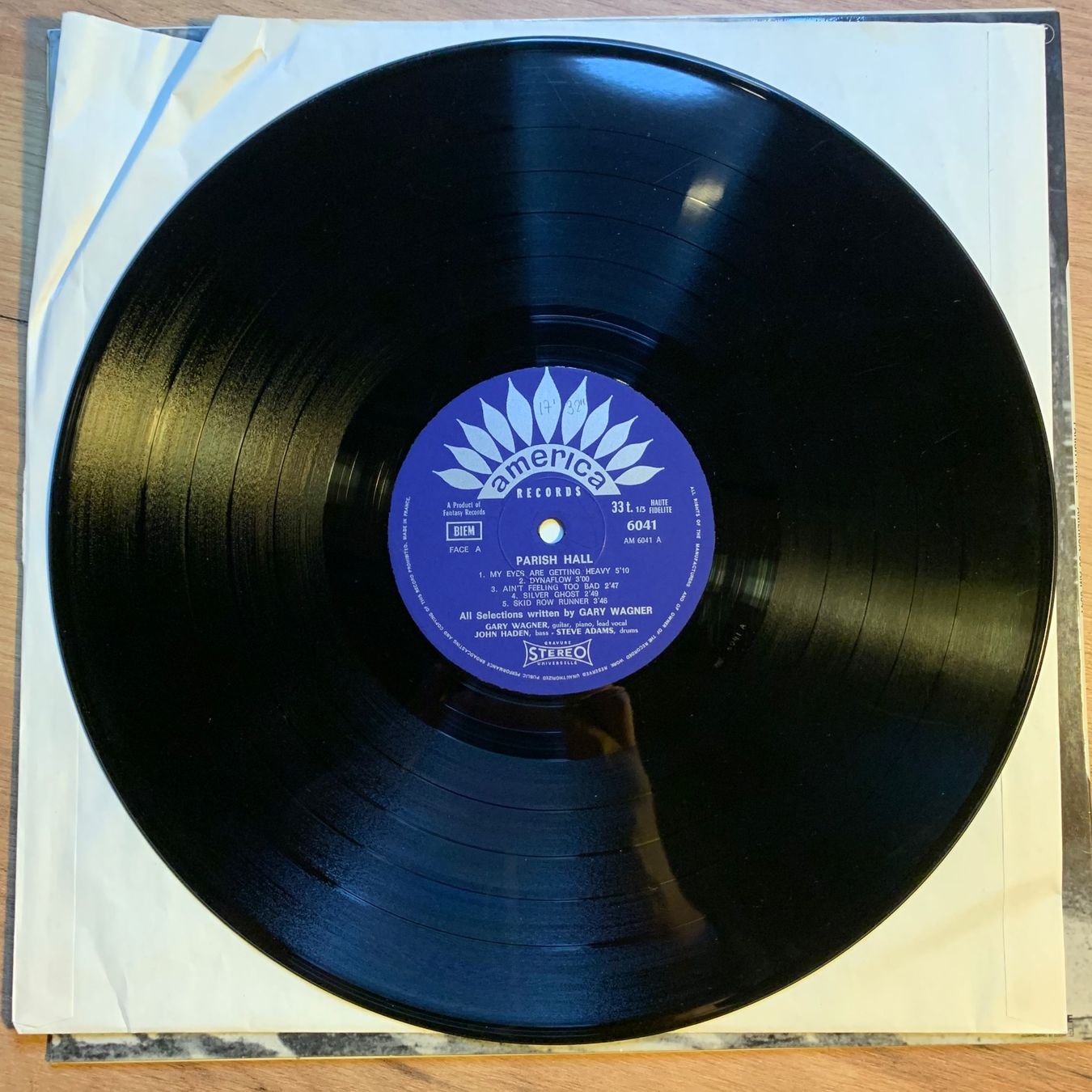 Vinyles: PARISH HALL - PARISH HALL...OG FR 1971...VG+/VG+ – D'occasion à Gals par Diskopatshop 2