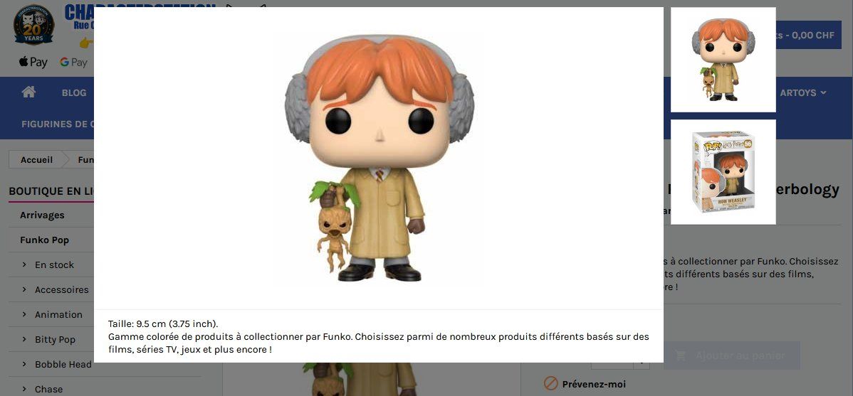 Funko Statuette: Funko Pop - Ron Weasley - Herbology - 56 - RARE – Nuovo e nell'imballaggio originale da Grand-Lancy venduto da alf_8dk7 5