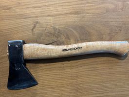 Beil 600g Hickory Holzstiel neuwertiger Zustand