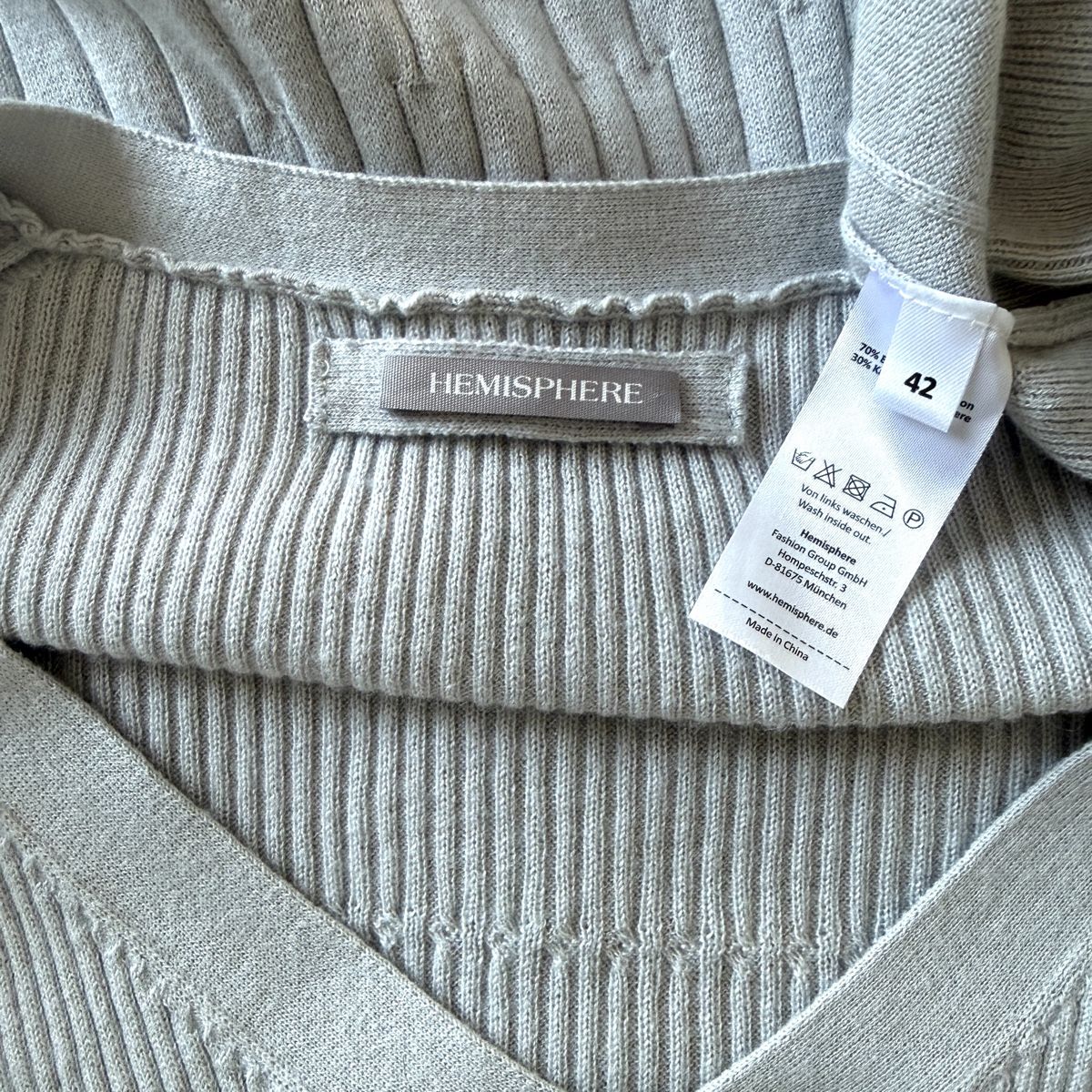 Hemisphere Maglioni & Felpe: HEMISPHERE Cotton/Cashmere Pullover – Nuovo (secondo la descrizione) da Emmen venduto da Avviivva_Com2023 5