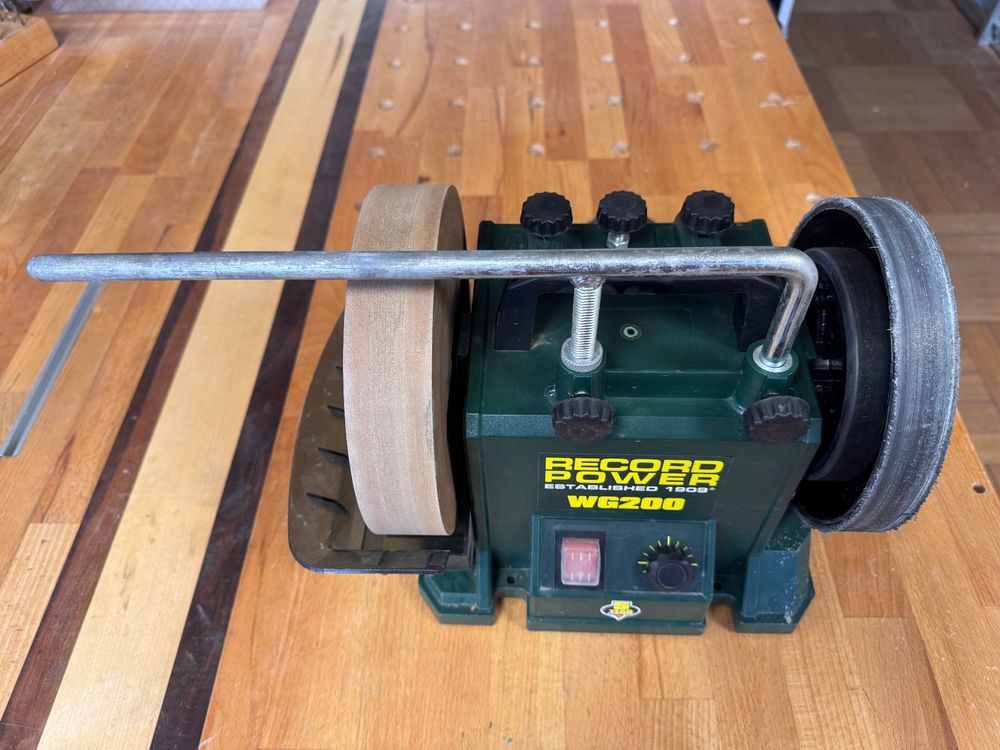 Nassschleifmaschine Power Record WG200 mit viel Zubehör | Kaufen auf ...