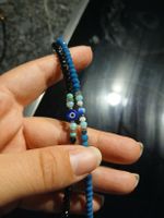 Handgemachte Halskette/Armband mit Nazar-Amulett