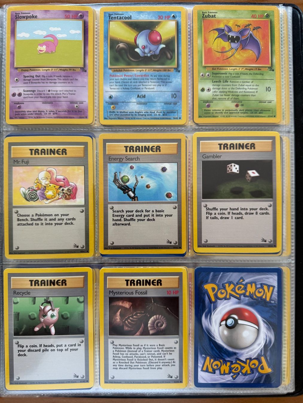 Pokémon Carte collezionabili: Complete Pokémon Fossil 1999 Collection – Usato da Lausanne venduto da laminas 6