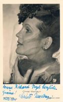 Christl Mardayn 1896-1971 Autogramm Vintage Foto 9x14cm