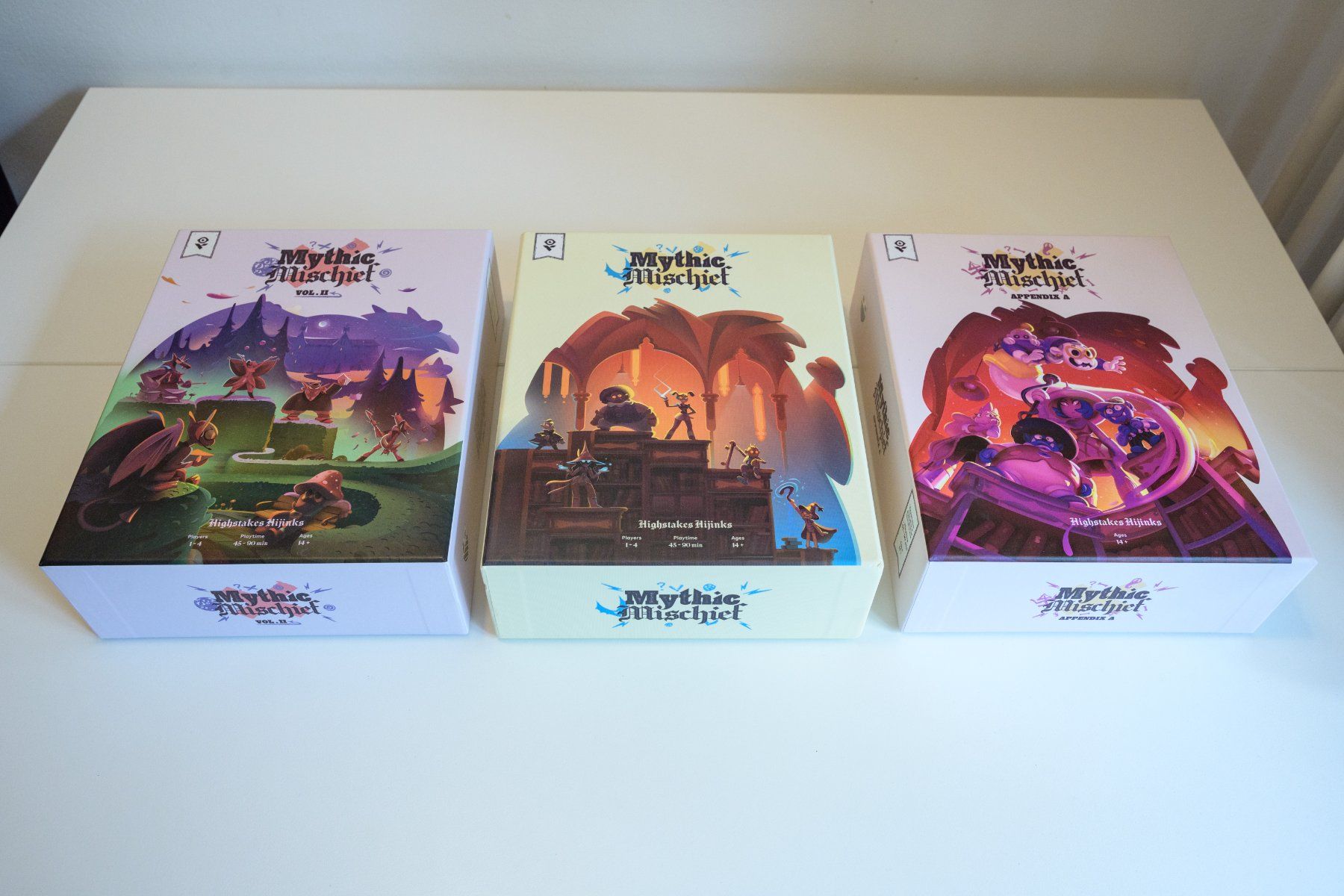 Giochi: Mythic Mischief inkl. Erweiterungen - EN – Nuovo (secondo la descrizione) da Basel venduto da Baesti