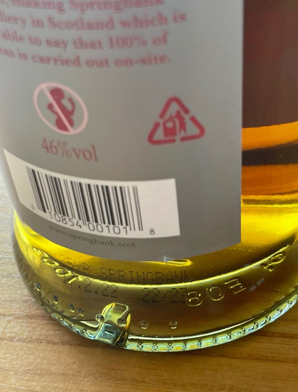 Springbank Spirituosen: Springbank 25 – Gebraucht aus Neuendorf von connoisseur 2
