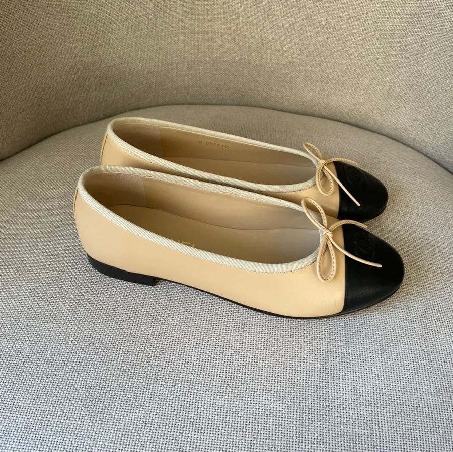 Chanel Scarpe da donna: Chanel Ballerinas Gr. 40C, beige – Nuovo (secondo la descrizione) da Triesen venduto da atos87 3