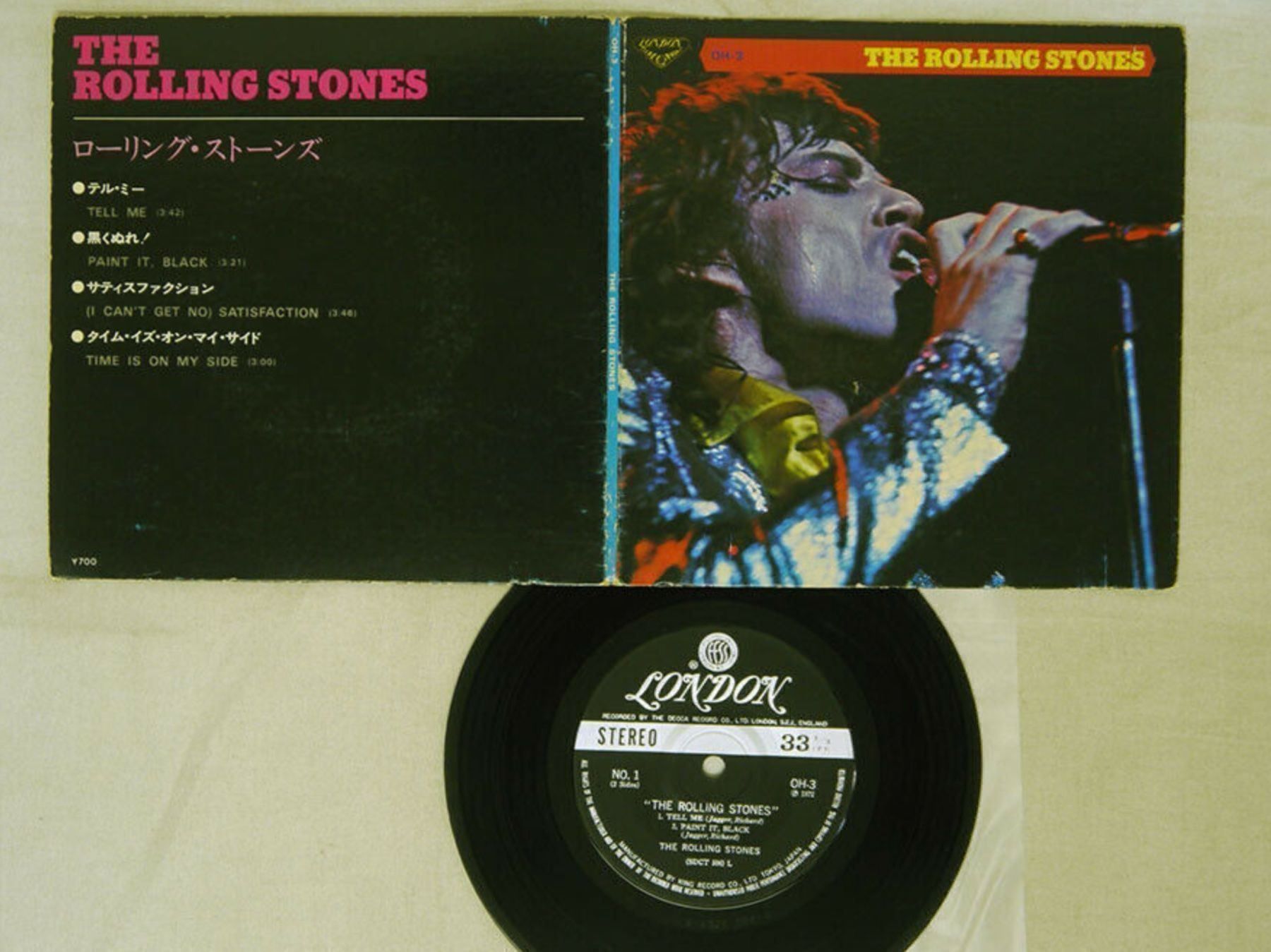 Dischi in vinile: ROLLING STONES Same OH-3 JAPAN vinyl Ep – Usato da Noes venduto da Orsomarso72