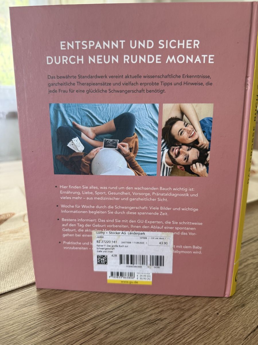 Bücher: Buch zur Schwangerschaft – Gebraucht aus Stadel von Dardo2bk 1