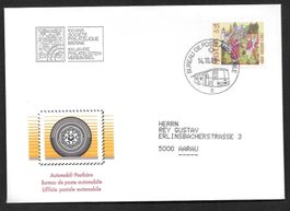 Sonderbrief A 1504 100 Jahre Philatelistenv. Biel 14.10.1989