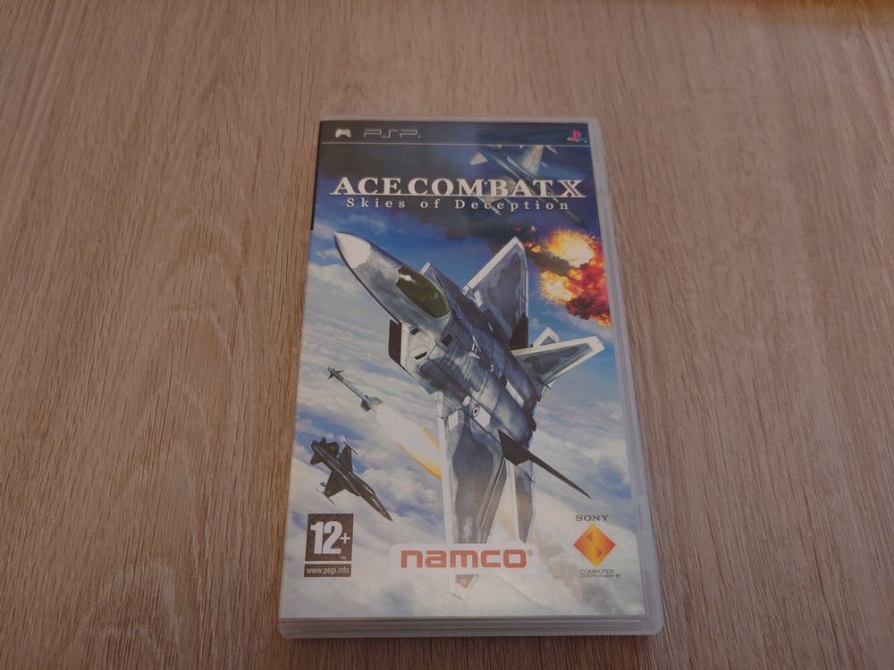 Ace Combat X Skies Of Deception – PSP, PAL, Complet, Manuel Inclus, état Correct