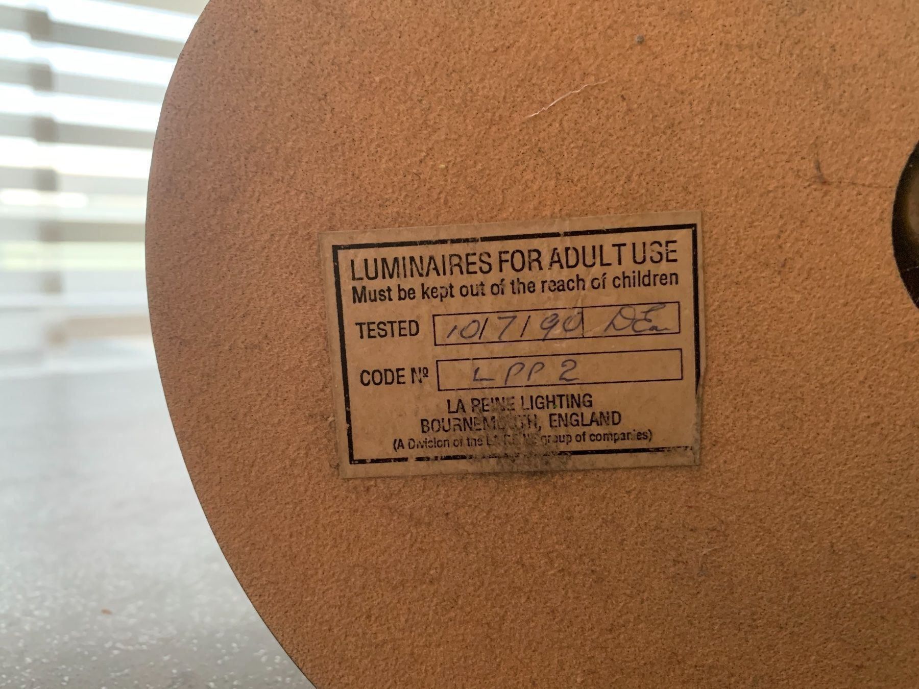Lampade: Vintage Tischlampe / Nachttisch 1990 – Usato da Wil SG venduto da scherrerandy 6