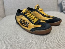 Vintage Sneaker Von Dutch gelb schwarz