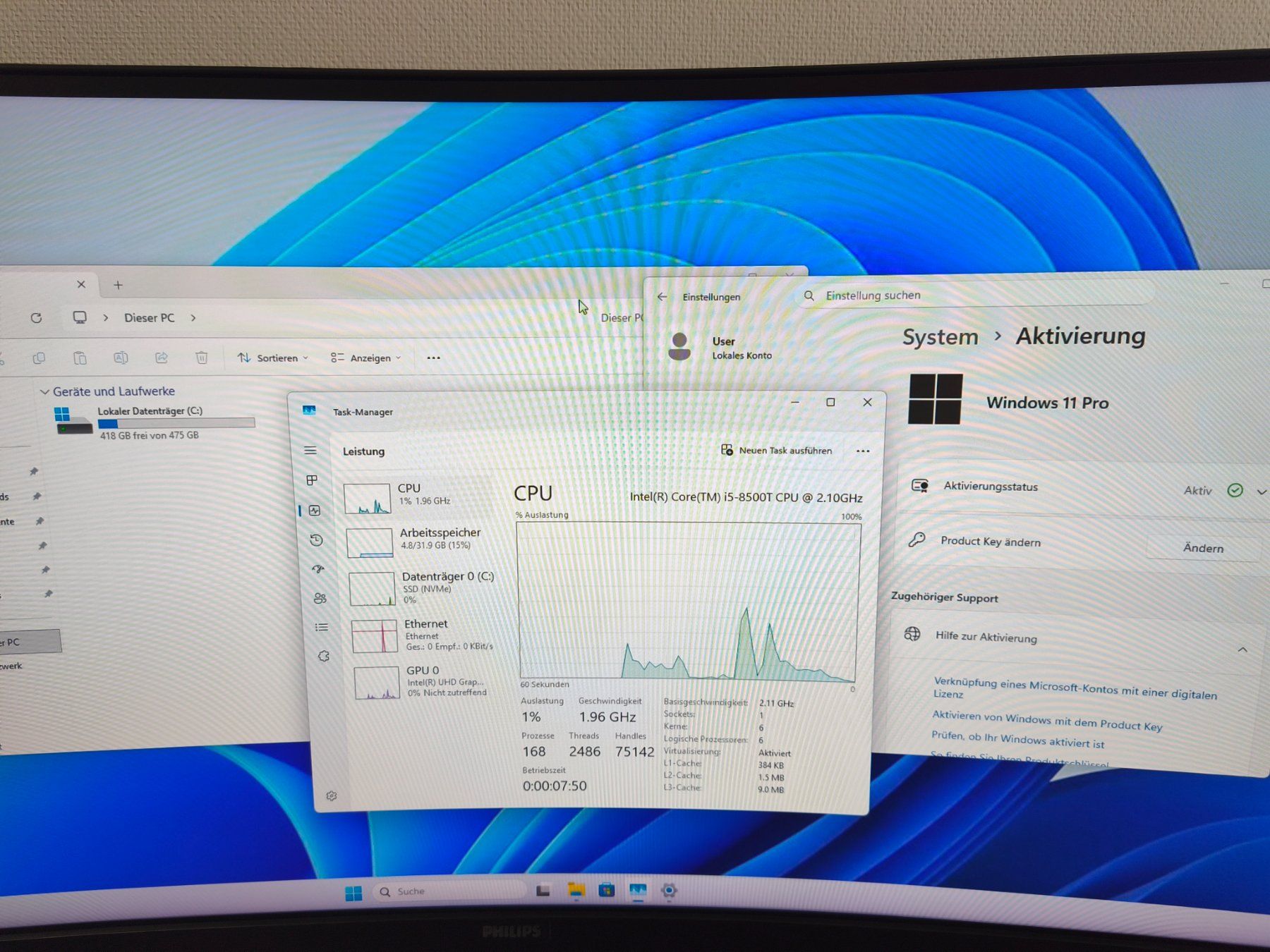 Lenovo PC: Lenovo M720q Tiny – Usato da Bassersdorf venduto da onlife
