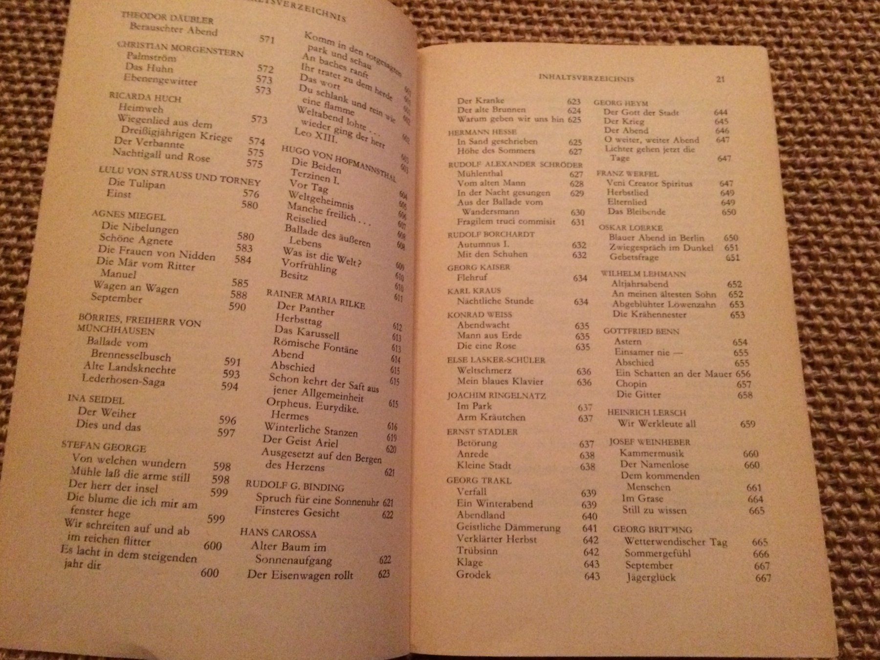 Bücher: Echtermeyer/Von Wiese -DEUTSCHE GEDICHTE – Gebraucht aus Buchs AG von ReaNaTsch 7