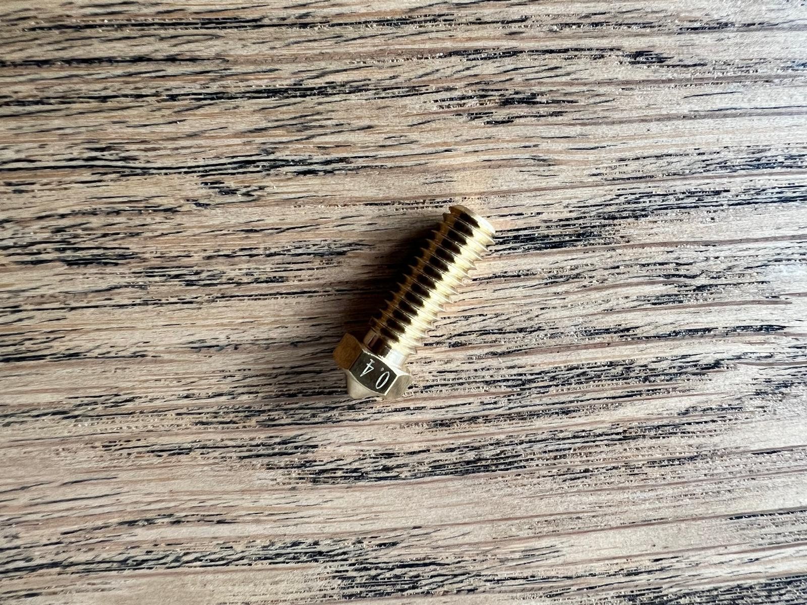 Stampanti 3D: Vulkan Messing Düse 3D Drucker Druckkopf 0,4mm – Nuovo (secondo la descrizione) da Innertkirchen venduto da Gontschar 1