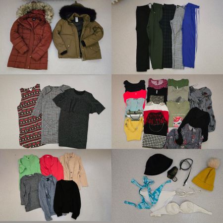 Grosses Konvolut / Kleider-Paket = 39 Artikel