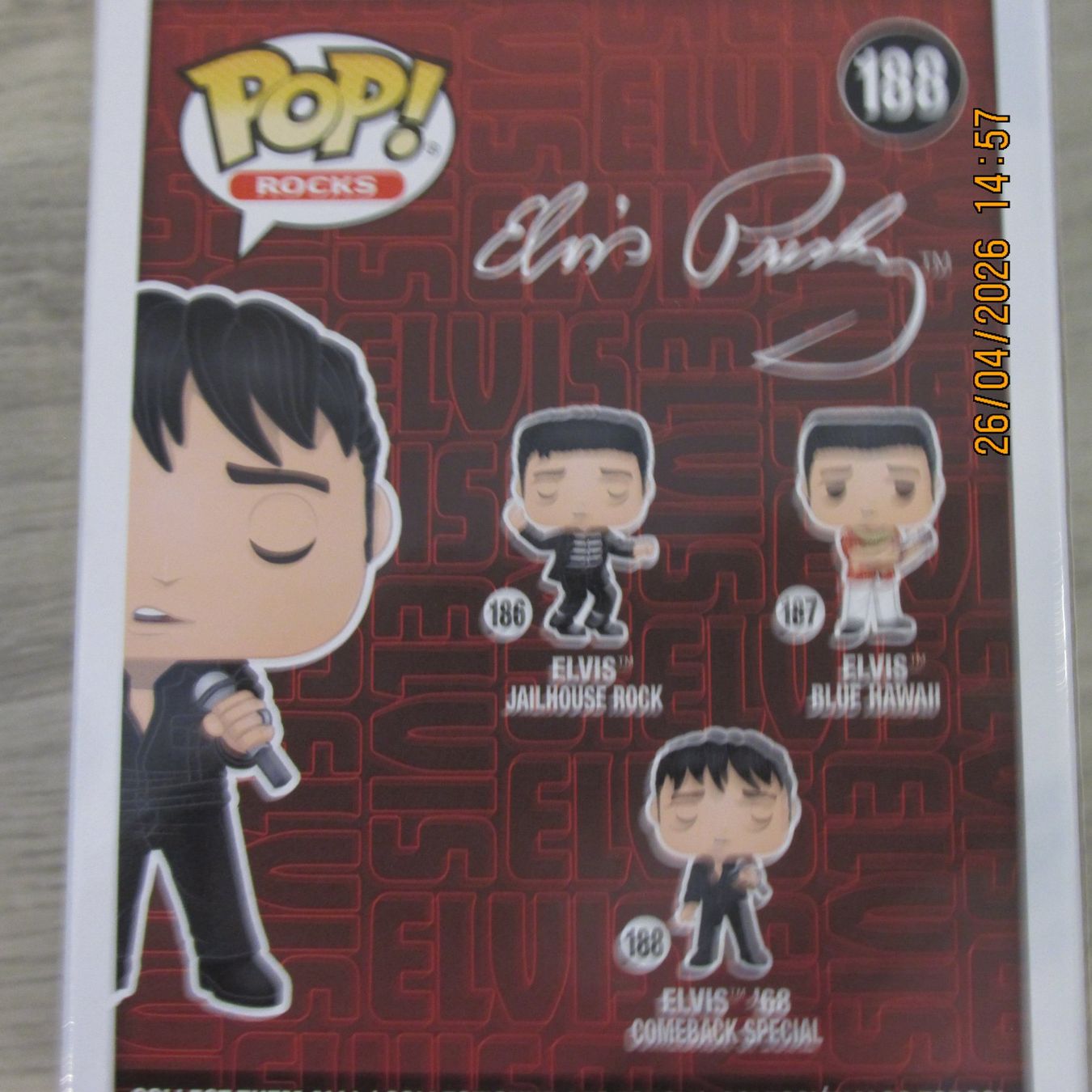 Funko Statuette: Funko Pop Rocks - Elvis '68 Comeback Special,  OVP – Nuovo (secondo la descrizione) da Galgenen venduto da Forflowers 3