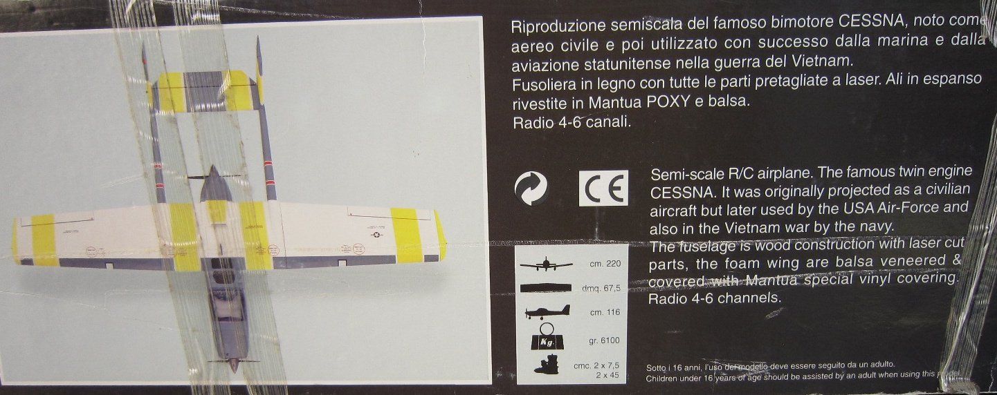 RC Kits de montage: Cessna O-2 Skymaster (1/5.5) – D'occasion à Niederuzwil par Pmojzisek 6