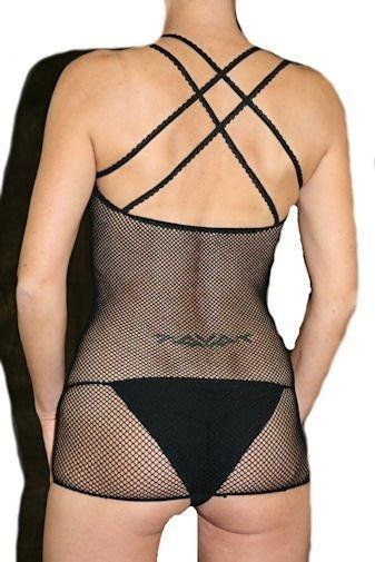 Altra biancheria intima: Damen Netz-Top, Einheitsgrösse, schwarz – Nuovo e nell'imballaggio originale da Pratteln venduto da sexty-nine-69 1
