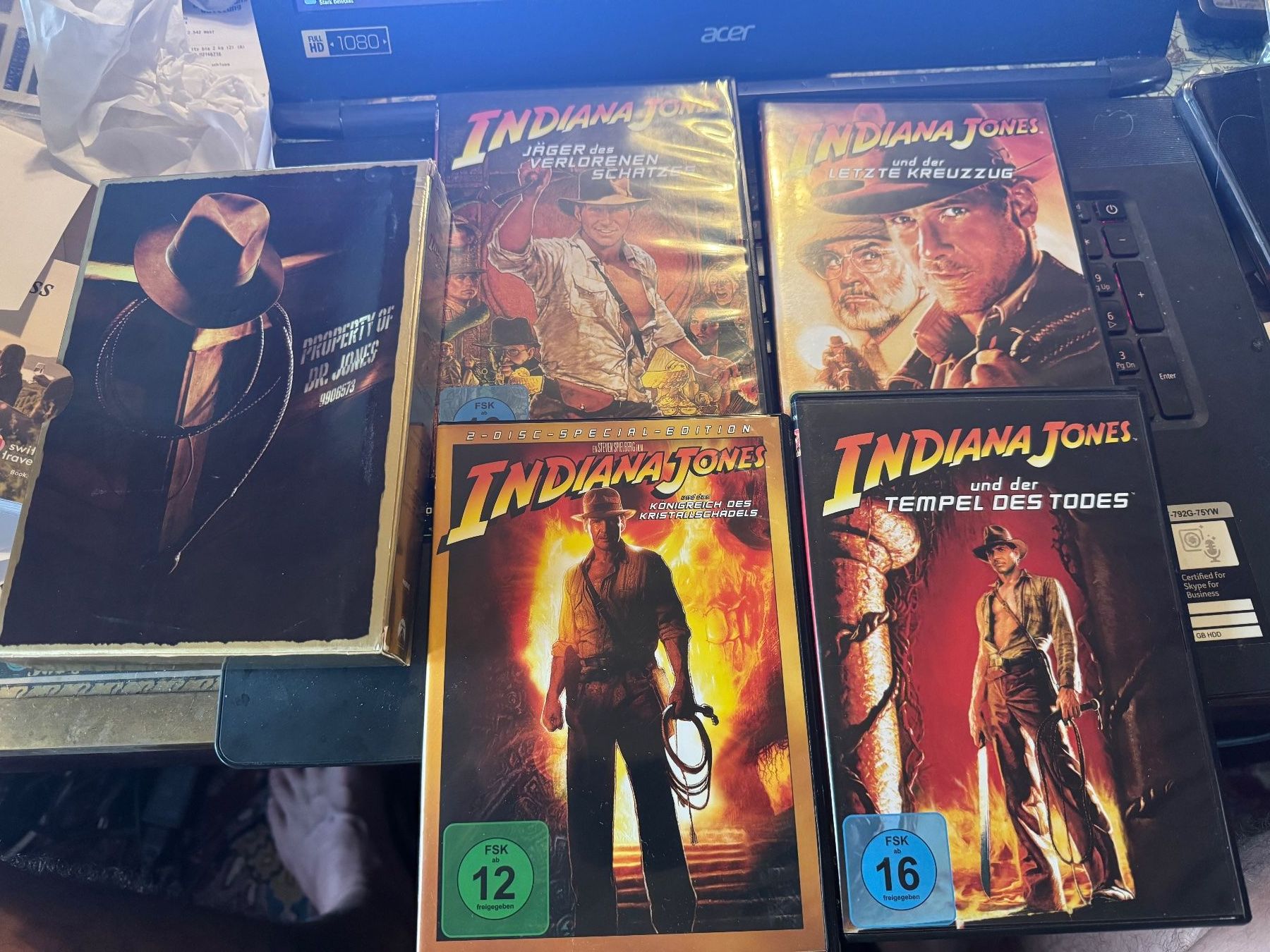 Tutti i DVDs: Indiana Jones Collection – Usato da Kehrsatz venduto da cashswiss2 1