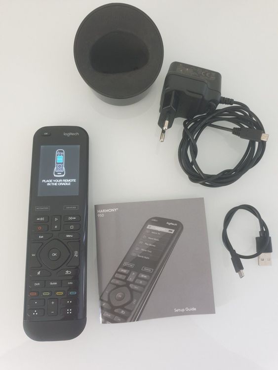 CELLONIC Cavo Micro USB 1m Bianco Per Logitech Harmony Elite, 950, One Ultimate E NVidia Shield TV – Ricarica E Aggiornamento Firmware - 2