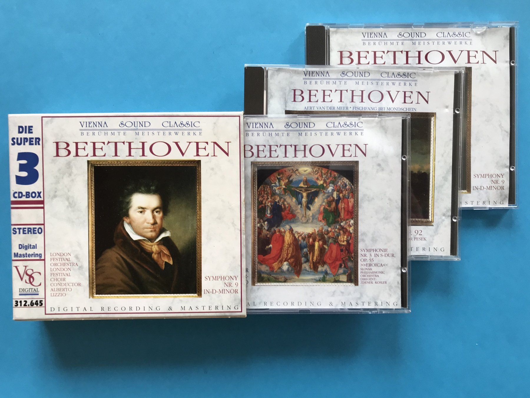 CD: 3 CD-BOX: BEETHOVEN SYMPHONIEN – Usato da Zürich venduto da Domus09