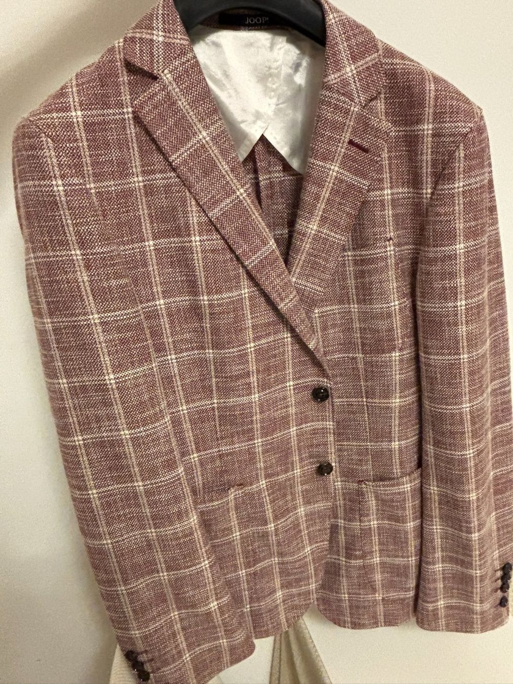 Joop Jacken: Joop Veston rot/weiss – Gebraucht aus Basel von Easybought