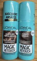 2x L'Oréal Magic Retouch Ansatz-Spray, Braun, OVP