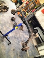 VW Golf 2 *Hinterachse*