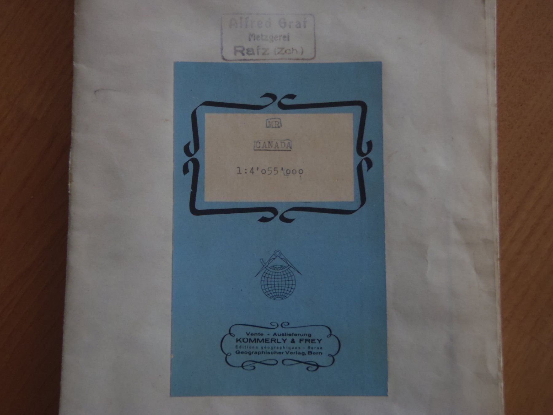 Landkarten & Atlanten: Landkarte Canada 1947 – Gebraucht aus Rafz von stg101 2