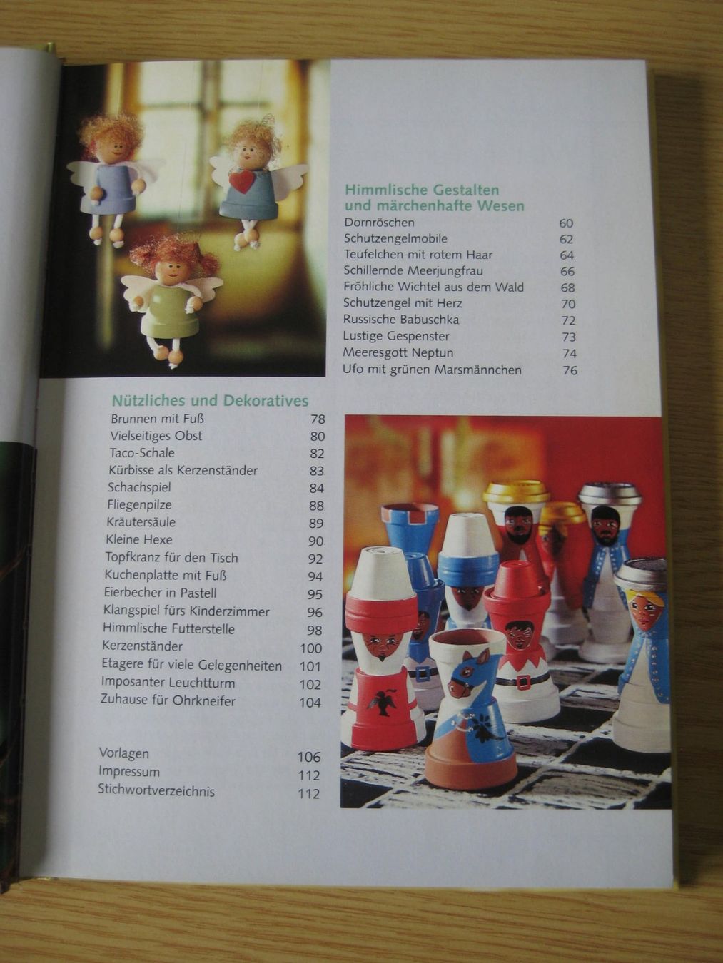 Libri: Bastelbuch - Figuren aus Tontöpfen – Usato da Greifensee venduto da Janali01 2