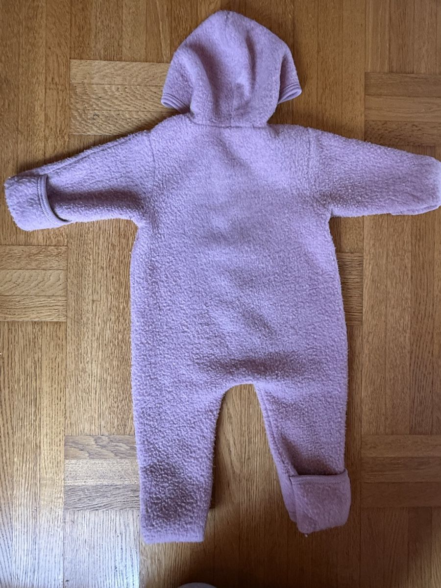 Babyanzüge: Rosa Engel Wollfleece Overall Grösse 62/68 – Gebraucht aus Pragg-Jenaz von gobrist 3