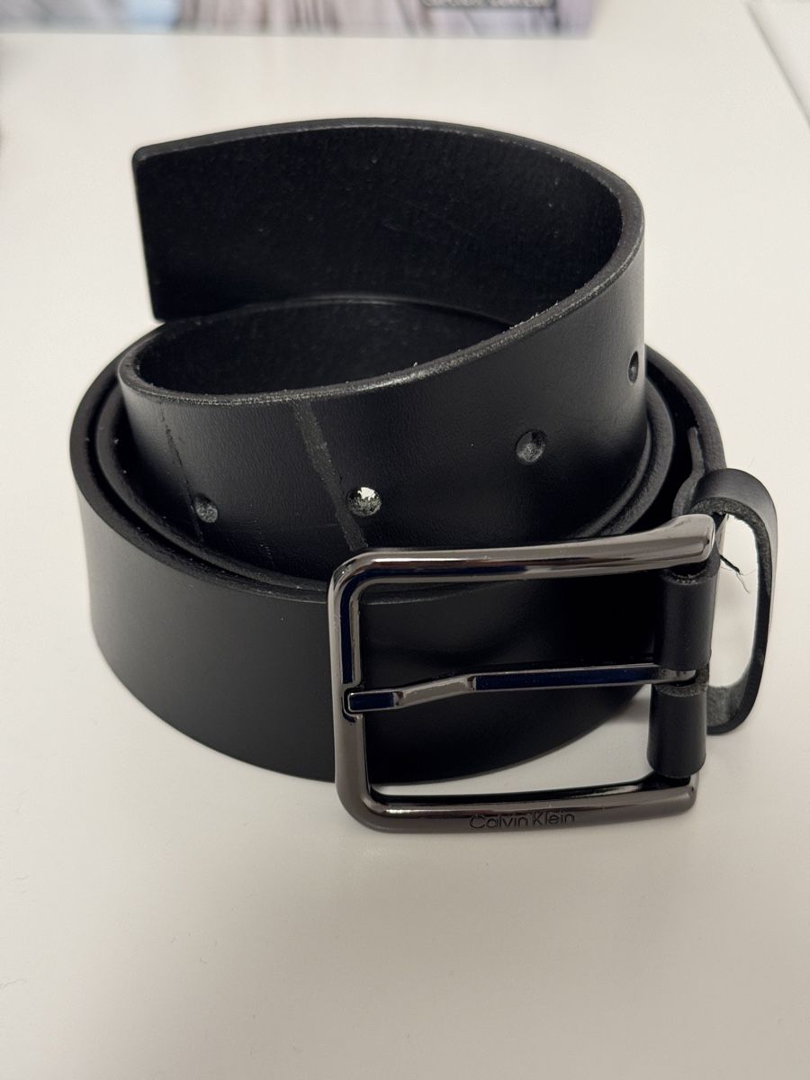 Calvin Klein Gürtel: CALVIN KLEIN LEDER GÜRTEL 90 CM – Gebraucht aus Bern von carminel8
