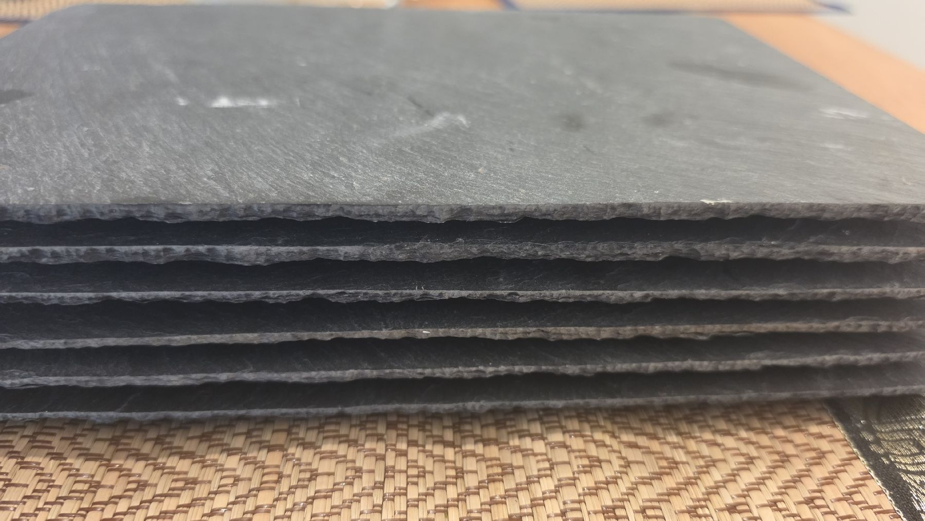 Teller: Schieferplatten Teller 6 Stk neu!! – Neu (gemäss Beschreibung) aus Hausen am Albis von M.Kurz 2