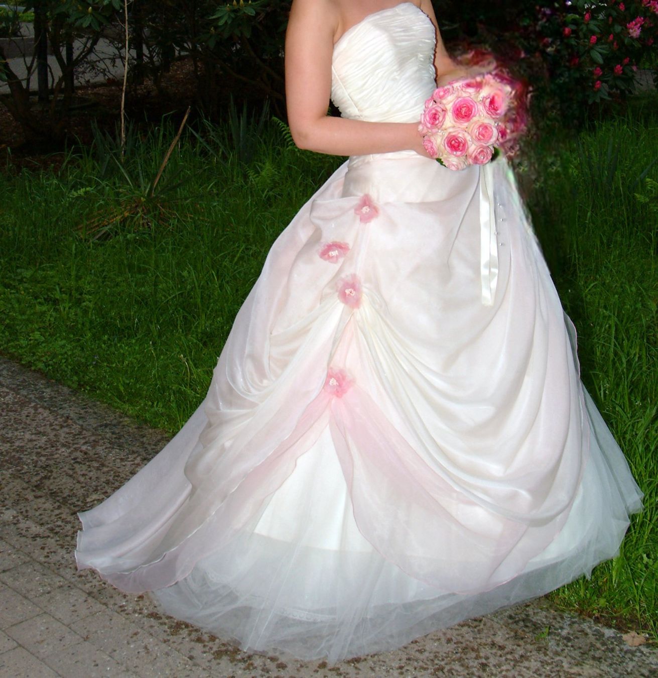 Vestiti: Brautkleid rosé creme Gr 38/40 – Usato da Meggen venduto da everydaysale 3