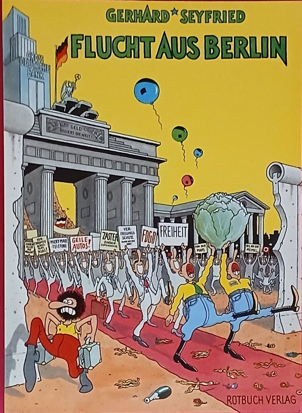 Fumetti: Flucht aus Berlin von Gerhard Seyfried – Usato da Seewen SO venduto da Shami0